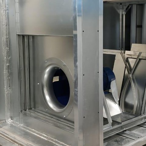 Сборка приточной вытяжной вентиляционной установки рамы для равномерного распределения нагрузки BigFoot - НИИ Командных Приборов