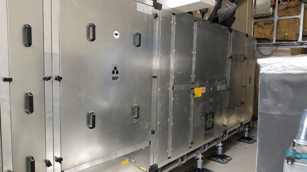 Сборка приточной вытяжной вентиляционной установки рамы для равномерного распределения нагрузки BigFoot - НИИ Командных Приборов