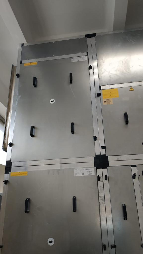 Сборка приточной вытяжной вентиляционной установки рамы для равномерного распределения нагрузки BigFoot - НИИ Командных Приборов