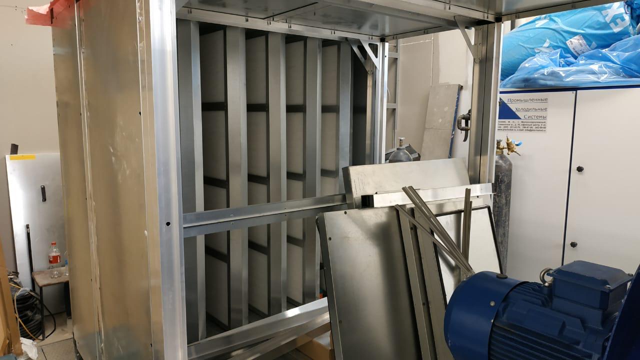 Сборка приточной вытяжной вентиляционной установки рамы для равномерного распределения нагрузки BigFoot - НИИ Командных Приборов